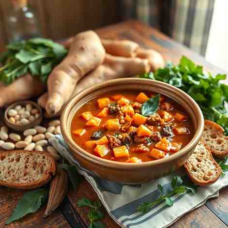 Easy Vegan Meal - Central African Peanut Stew (Beginner-Friendly)